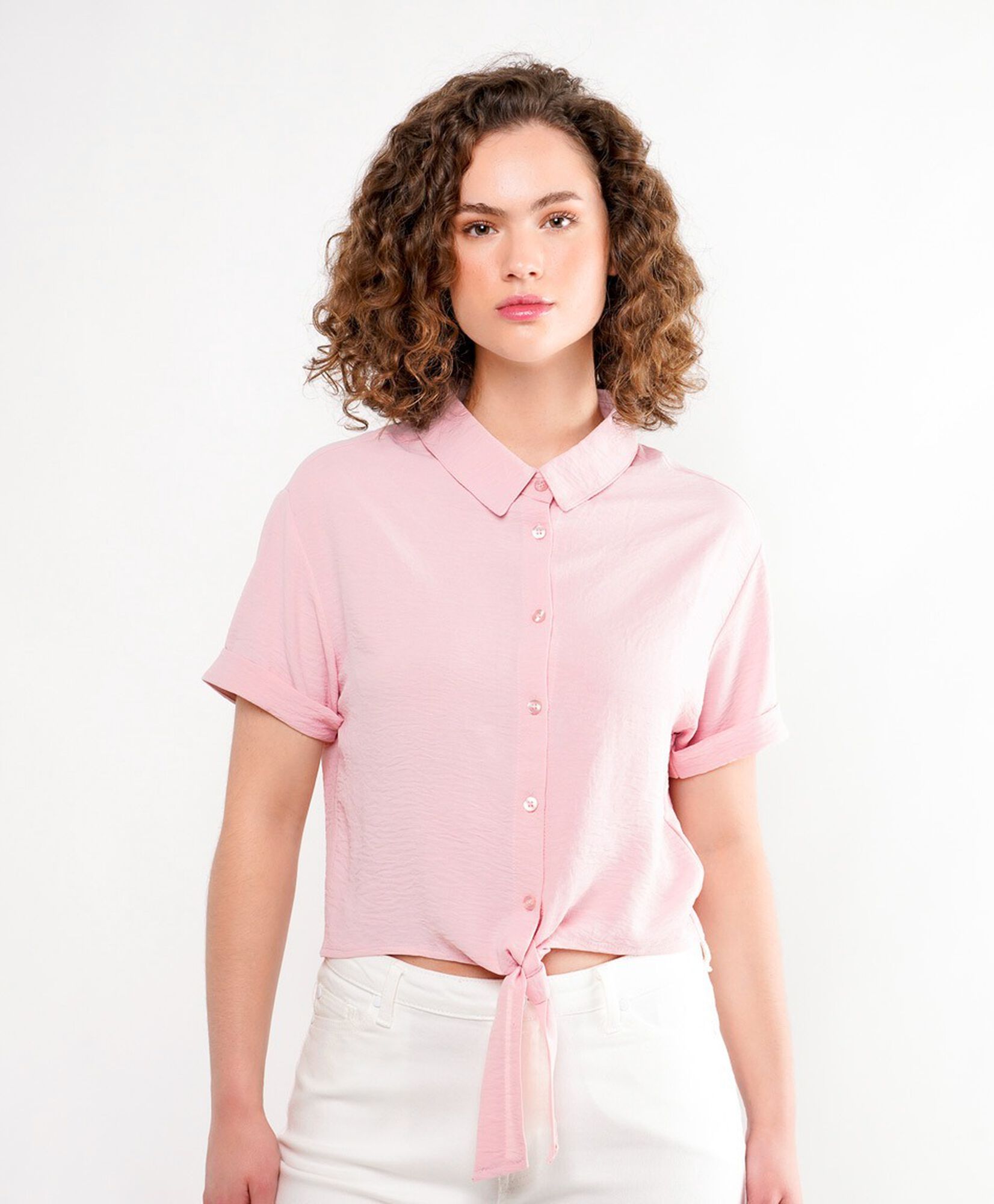 Blusa mujer nudo frontal Blusa mujer nudo frontal