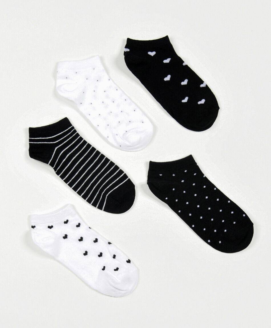 Pack 5 calcetines mujer mix