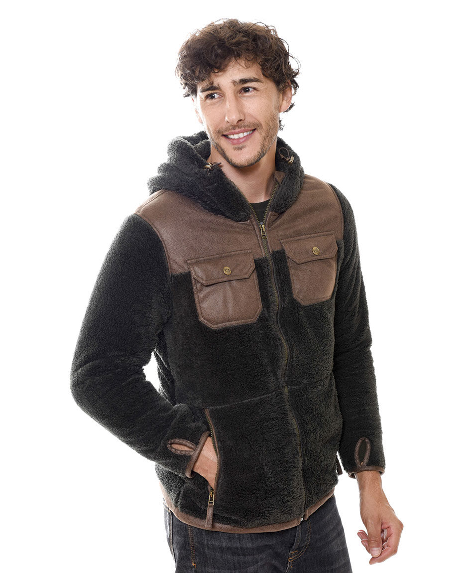 Chaqueta coral fleece