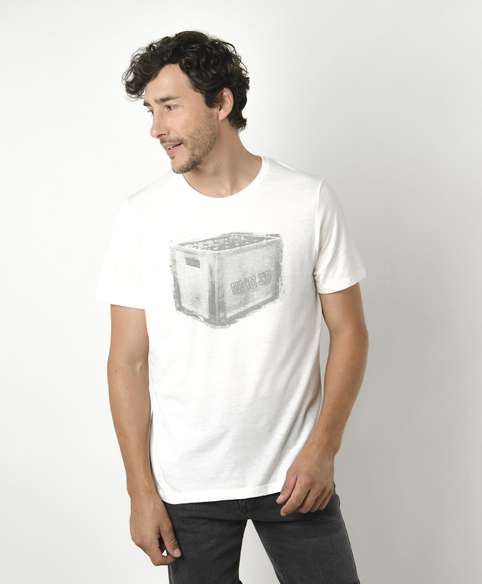 Polera hombre estampada Polera hombre estampada