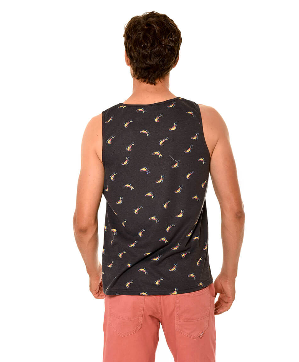 Polera surf estampada
