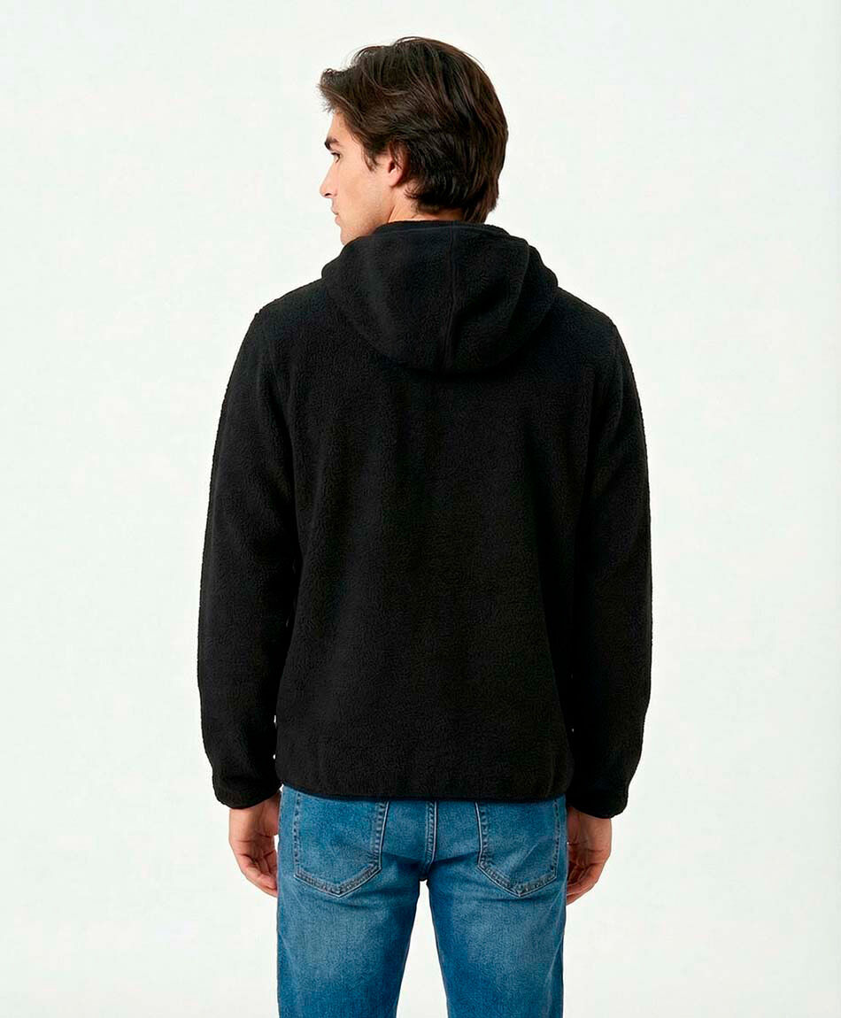 Polar hombre textura fleece suave
