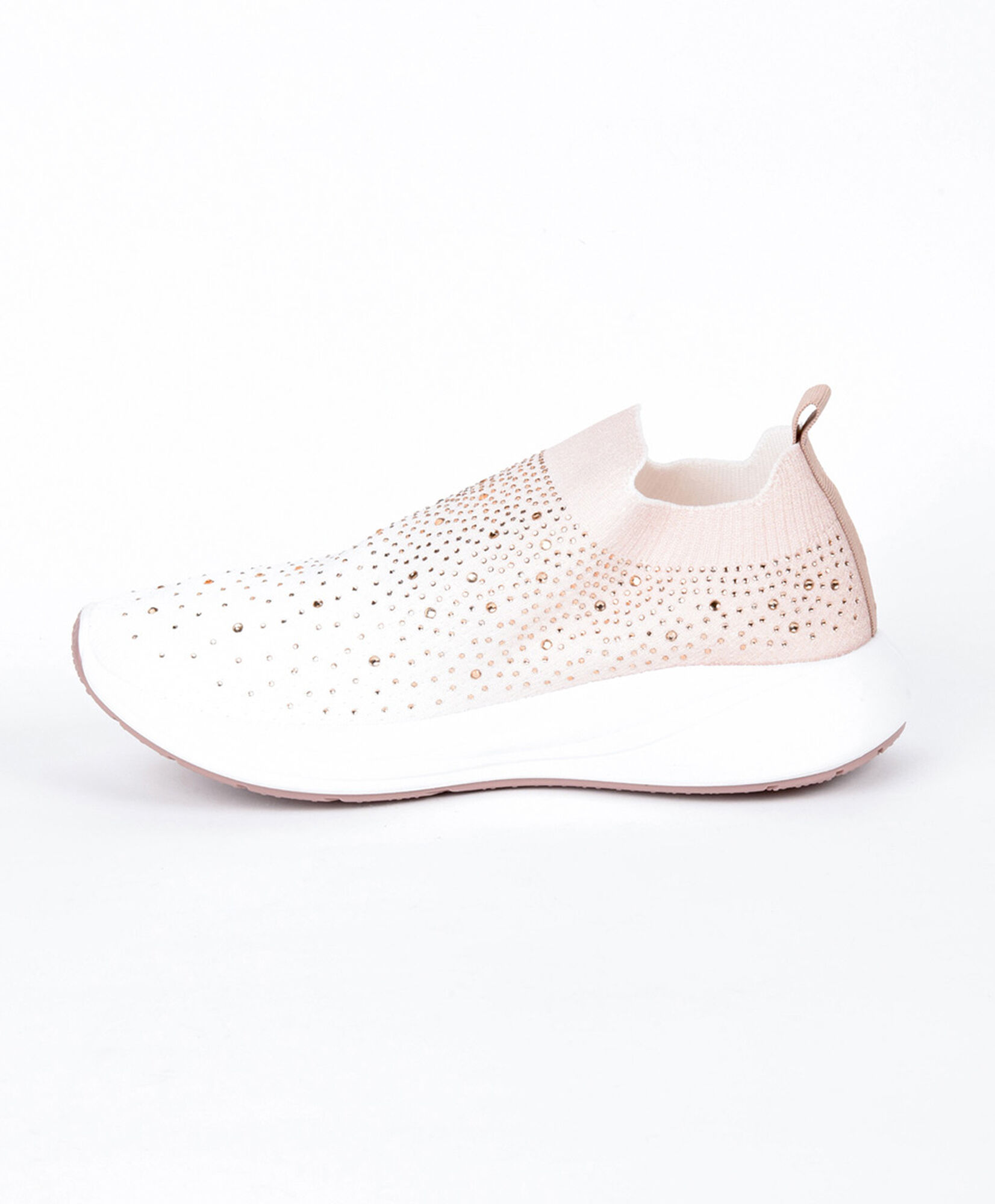 Zapatilla mujer slip on degradé brillos Zapatilla mujer slip on degradé brillos