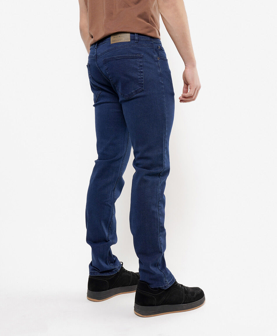 Jeans hombre cl&aacute;sico slim fit
