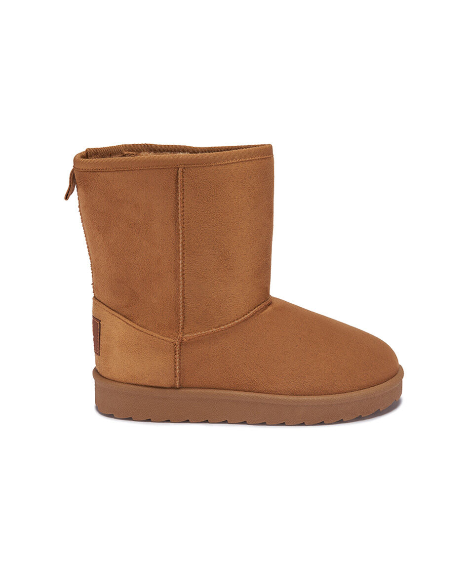 Pantubota mujer comfy larga caf&eacute;