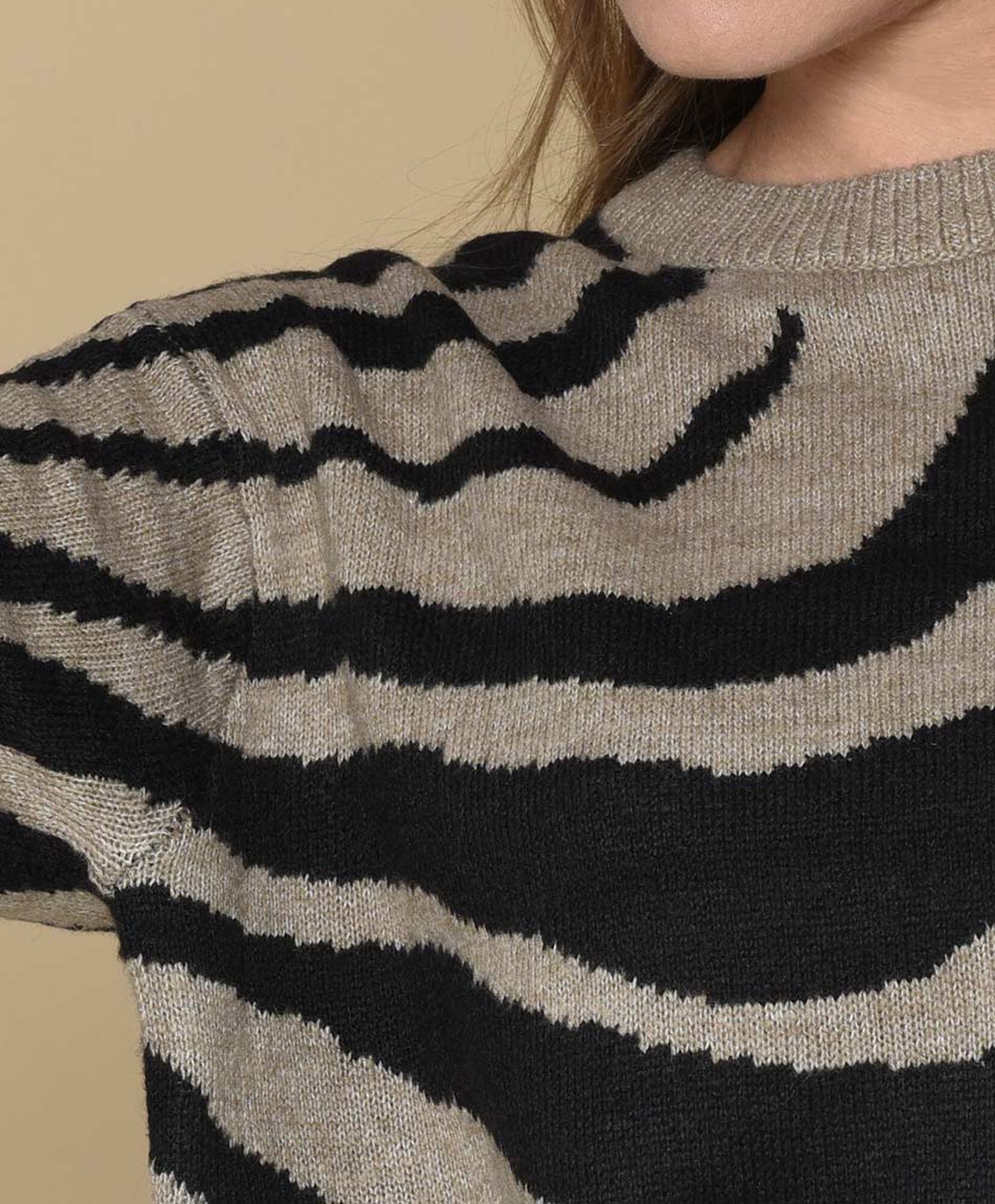 Sweater mujer bicolor Sweater mujer bicolor