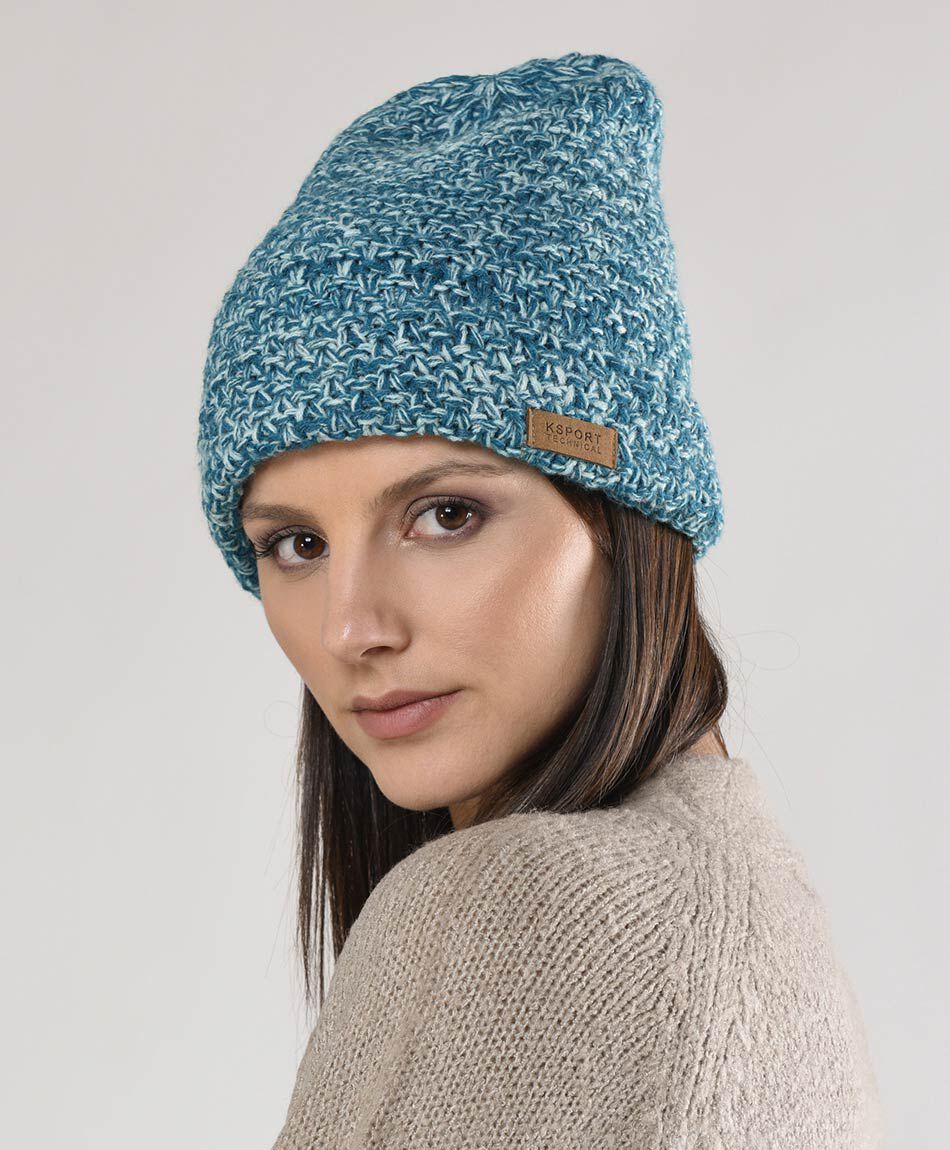 Gorro mujer trenzado
