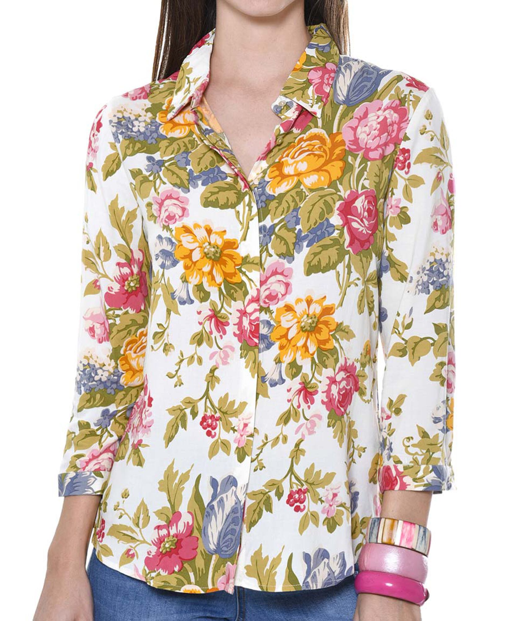 Blusa estampada flores Blusa estampada flores