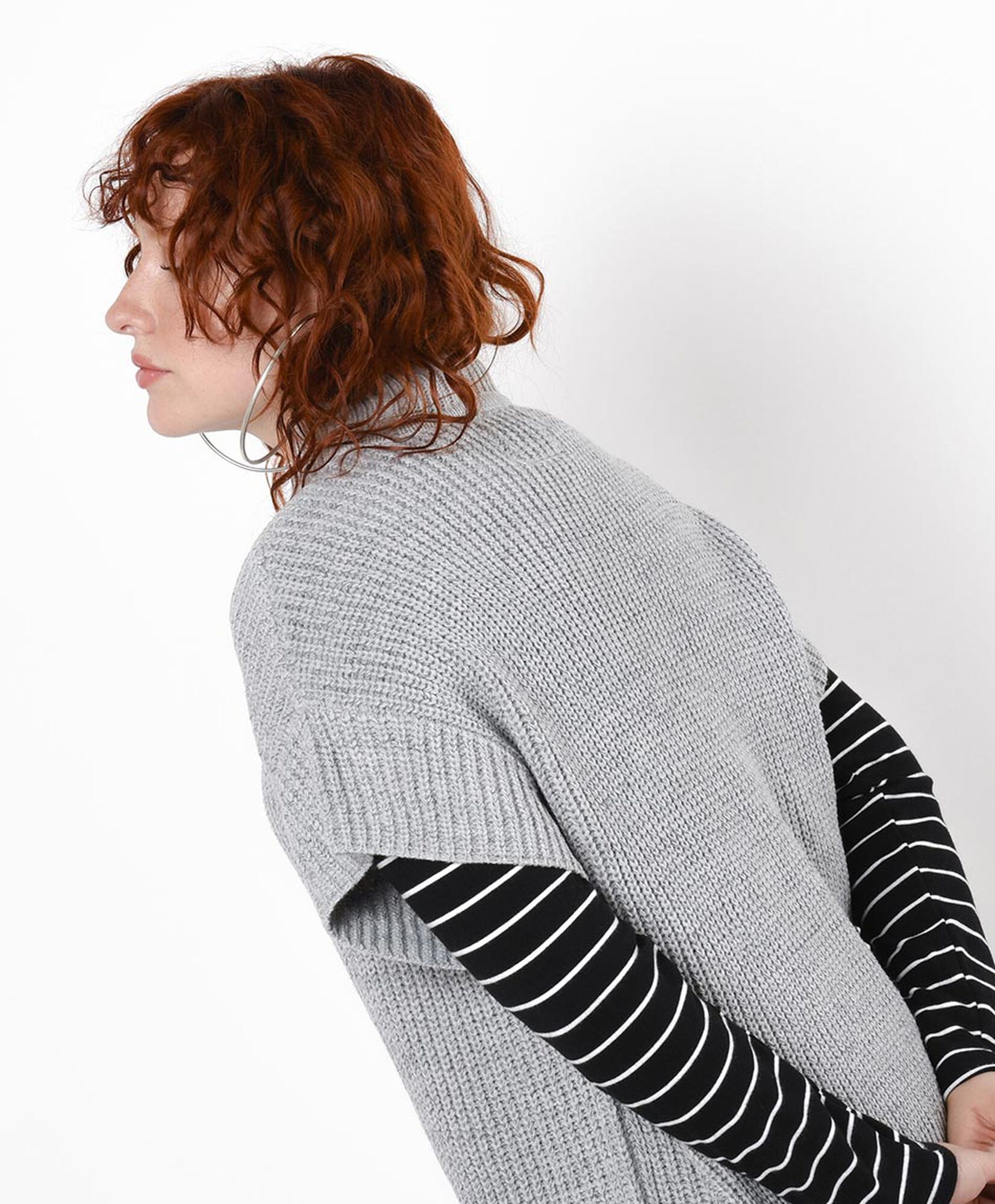 Sweater mujer oversize manga corta Sweater mujer oversize manga corta