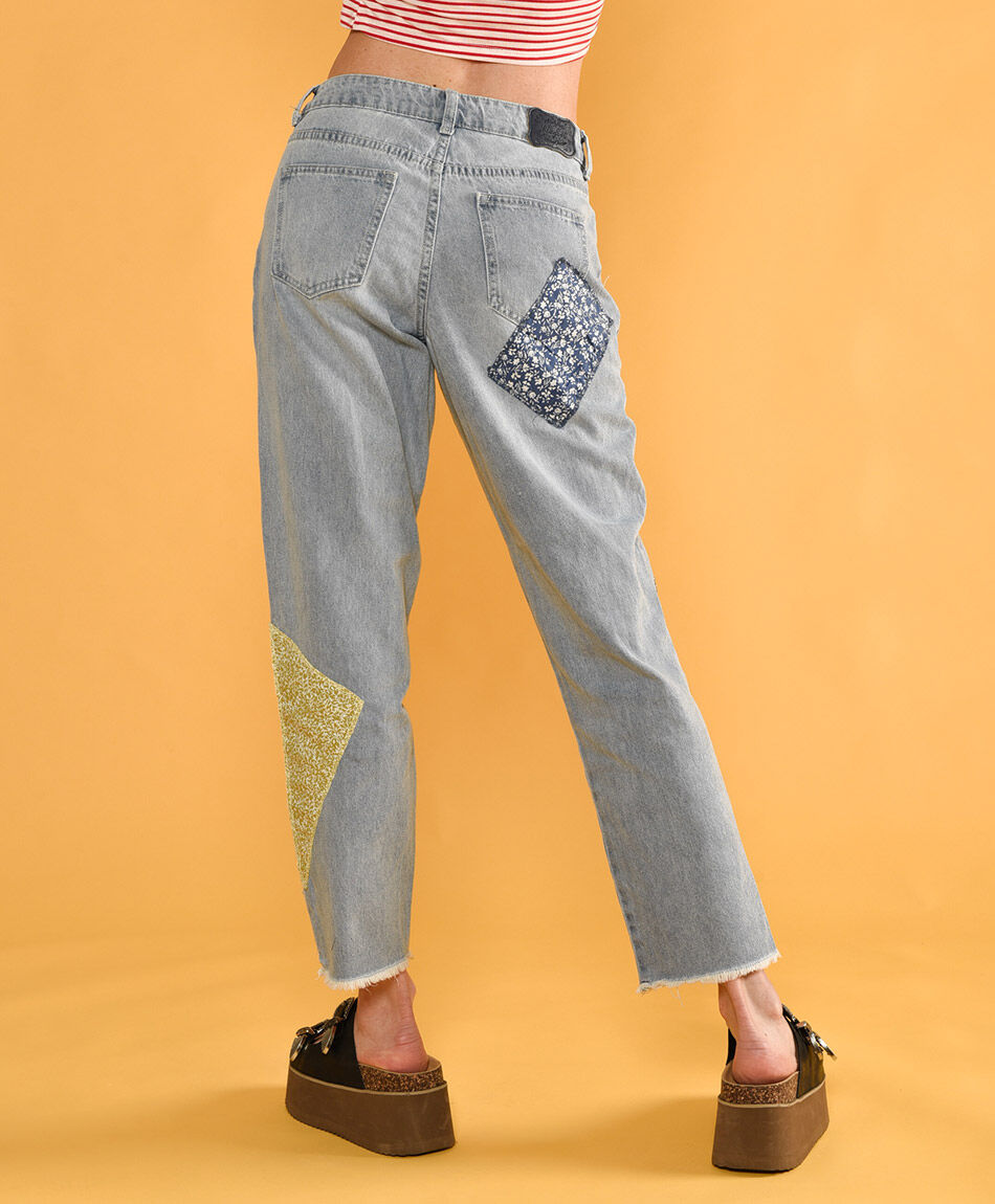Jeans patsh destroy