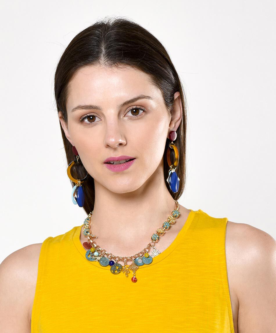 Collar multicolor 1 pieza