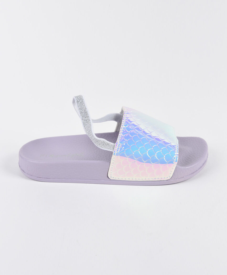 Sandalia infantil slide sirena