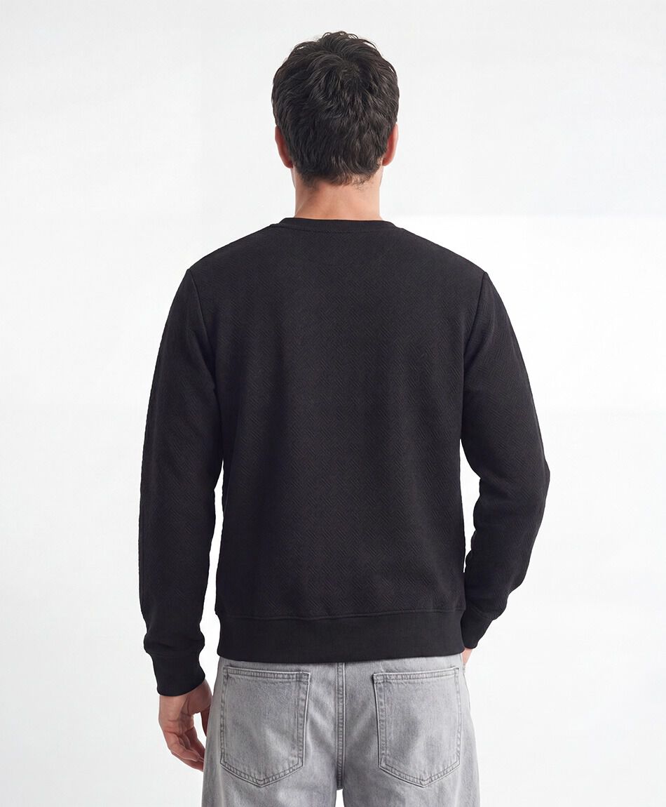 Sweater hombre jacquard