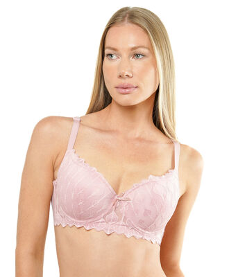 Sostén mujer encajes costado seamless