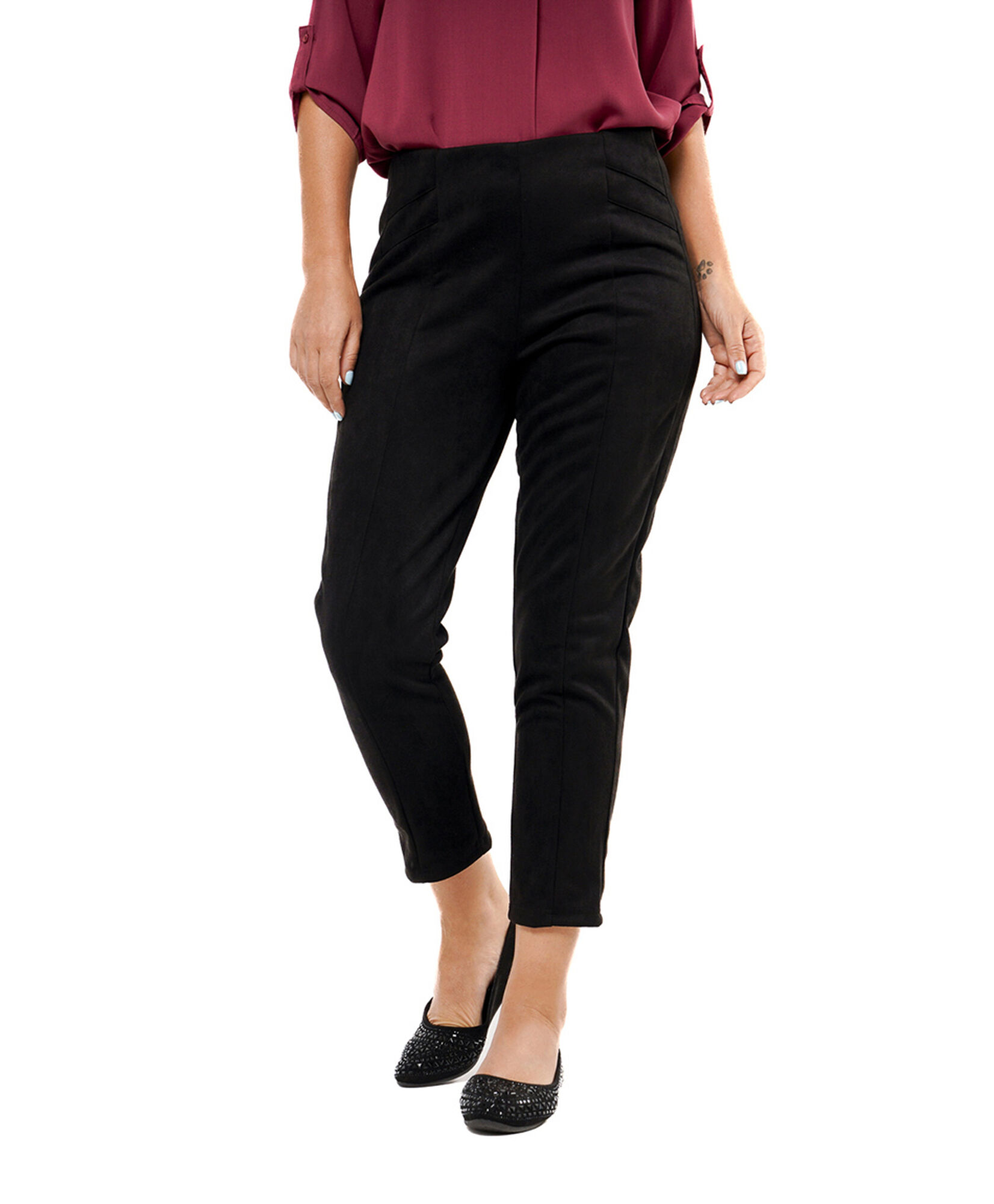 Leggins mujer suede negra Leggins mujer suede negra