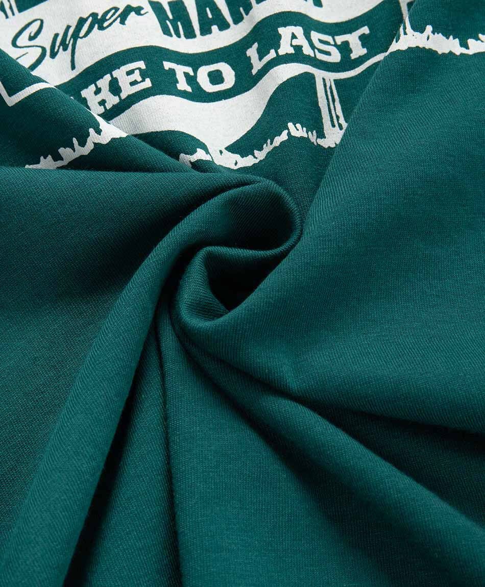 Polera hombre doble print vintage