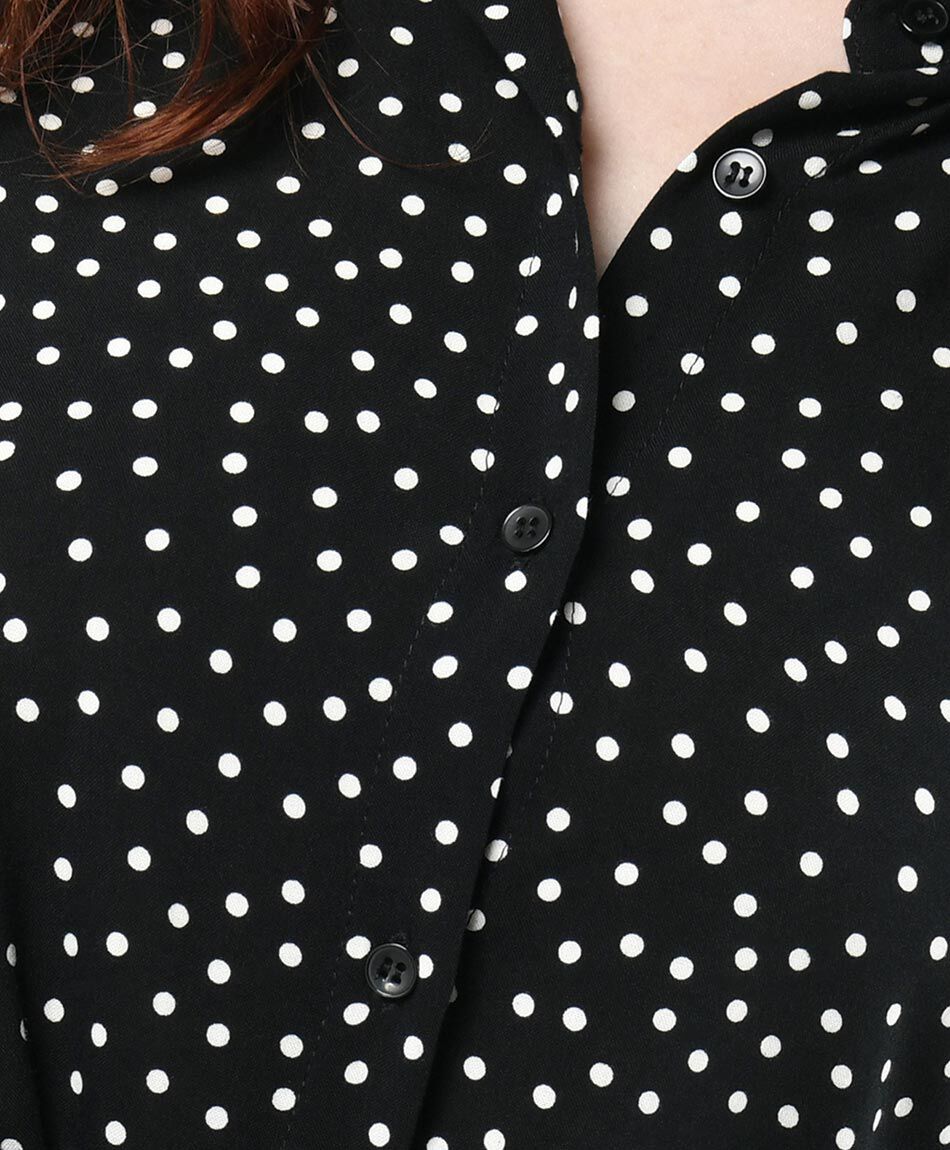 Blusa mujer puntitos