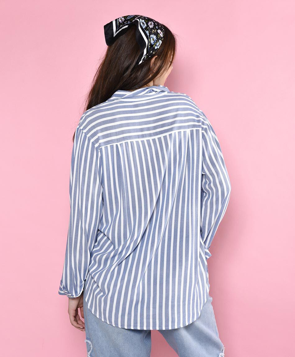 Blusa camisera listas