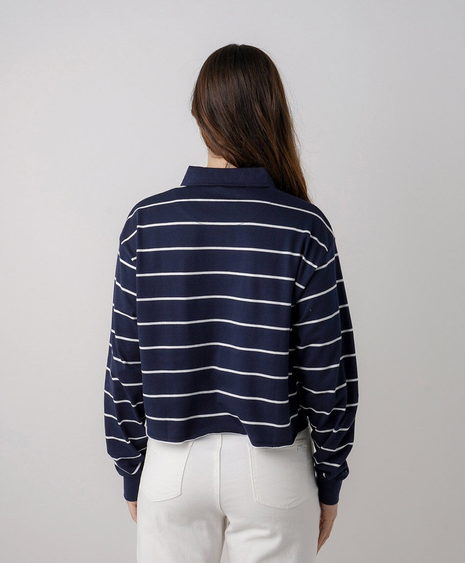Poler&oacute;n mujer l&iacute;neas polo