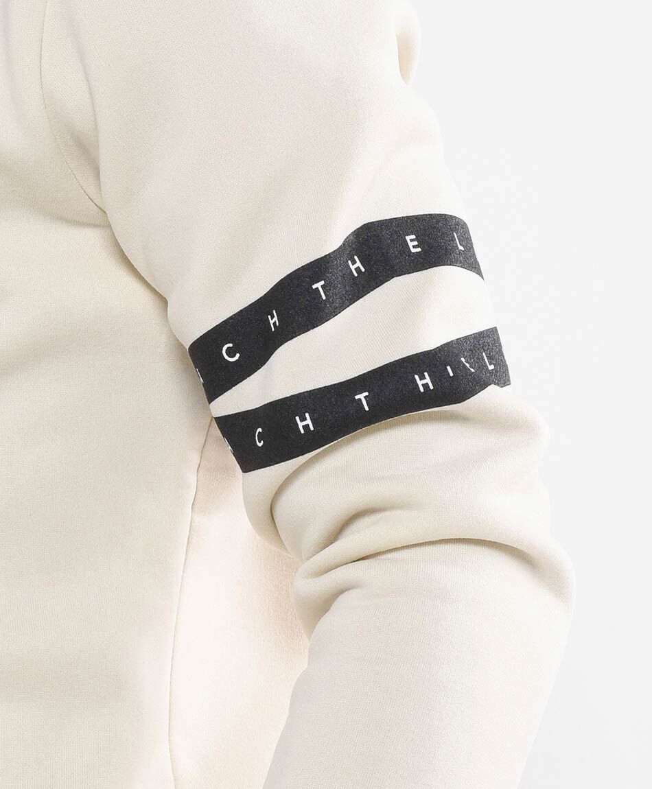 Poler&oacute;n hombre manga estampada