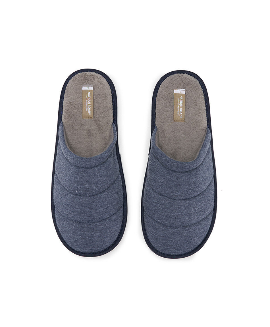 Pantufla hombre acolchada