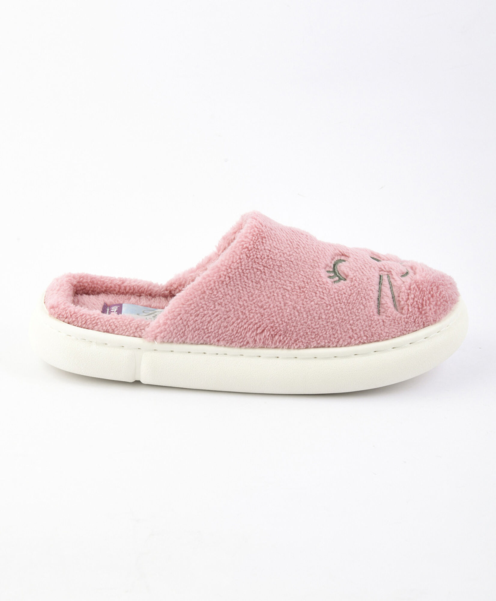 Zapatilla de descanso mujer gato rosado Zapatilla de descanso mujer gato rosado