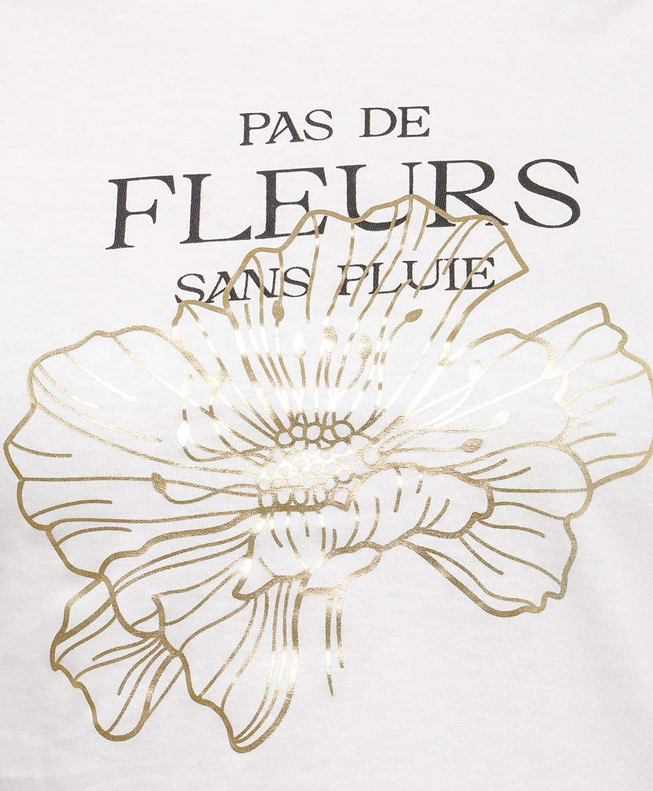 Polera mujer flor