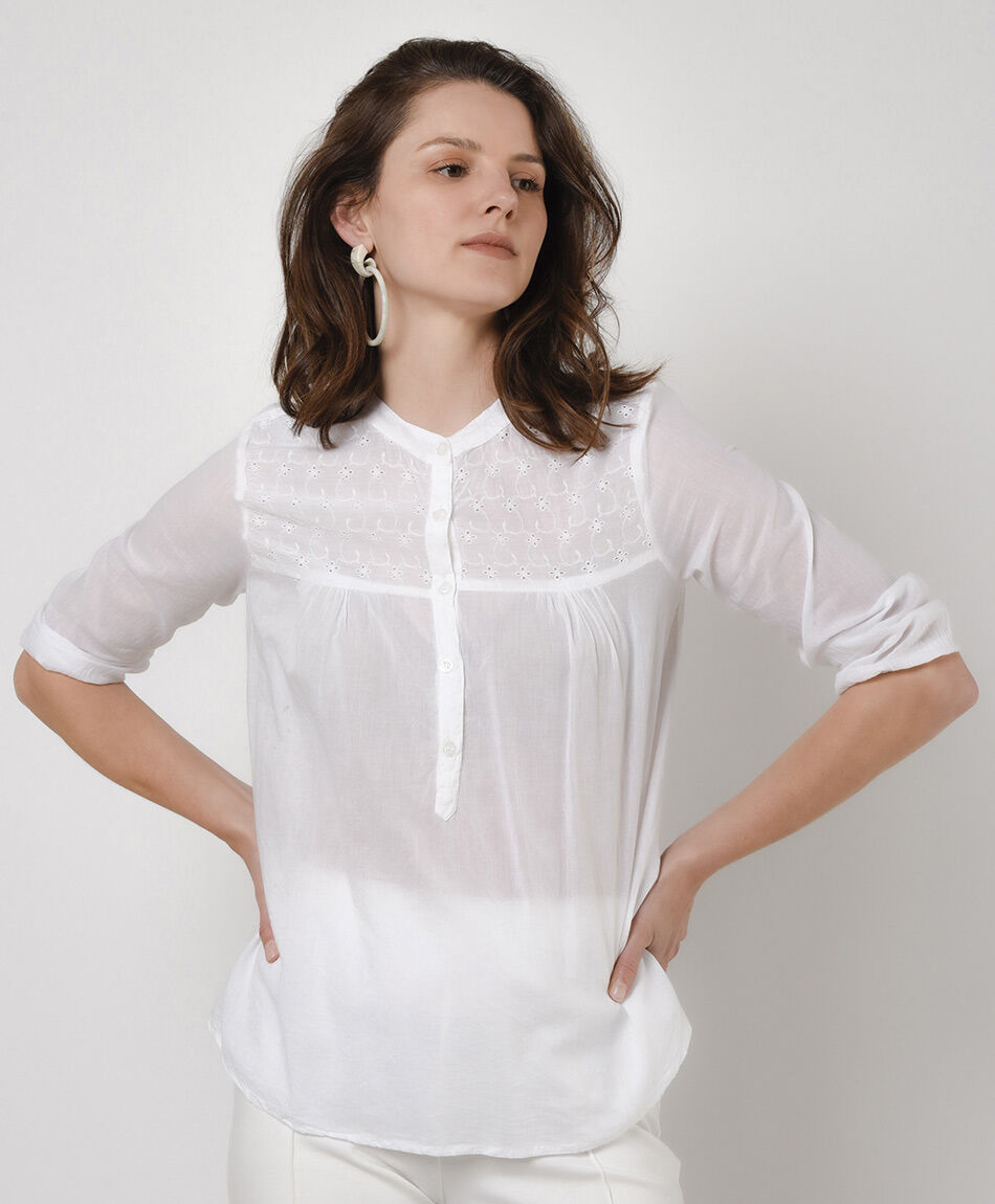 Blusa mujer bordado