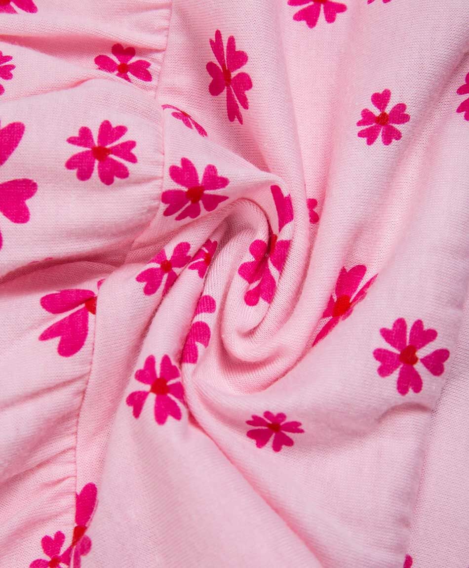 Falda ni&ntilde;a pisos flores