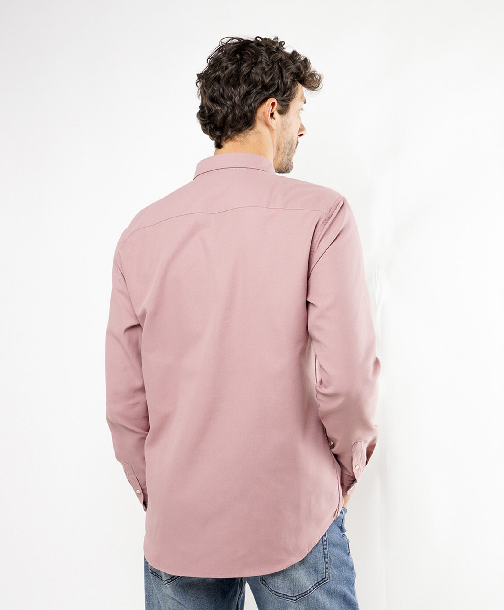 Camisa hombre rosada Camisa hombre rosada