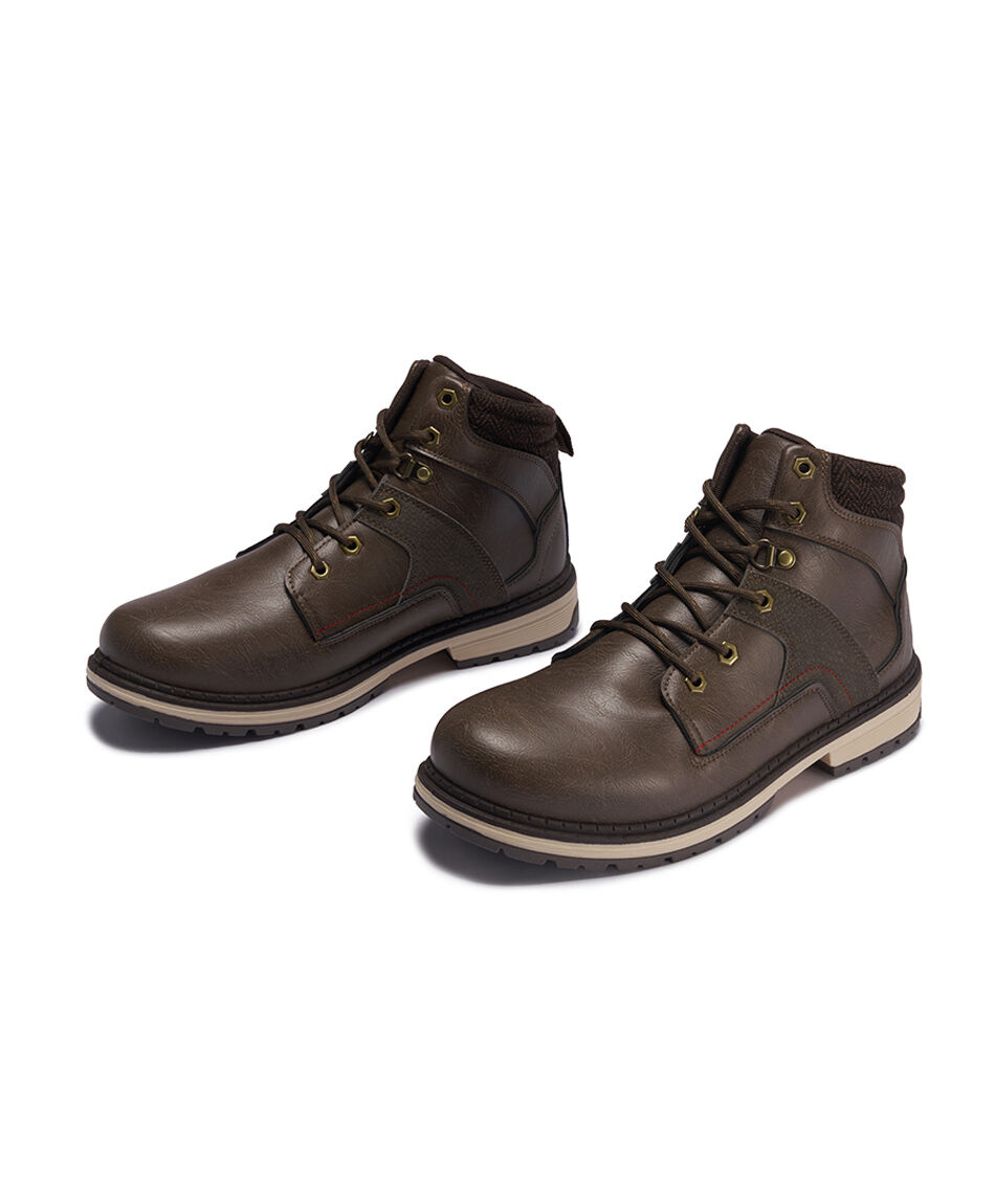 Bot&iacute;n hombre casual tejido