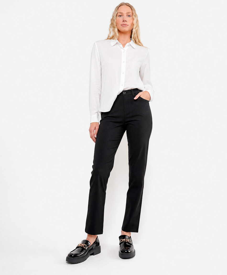 Pantal&oacute;n mujer liso