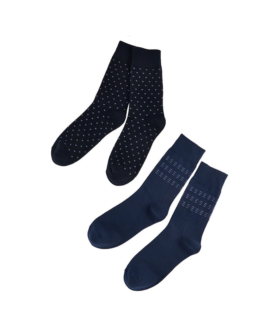 Pack 2 calcetines hombre
