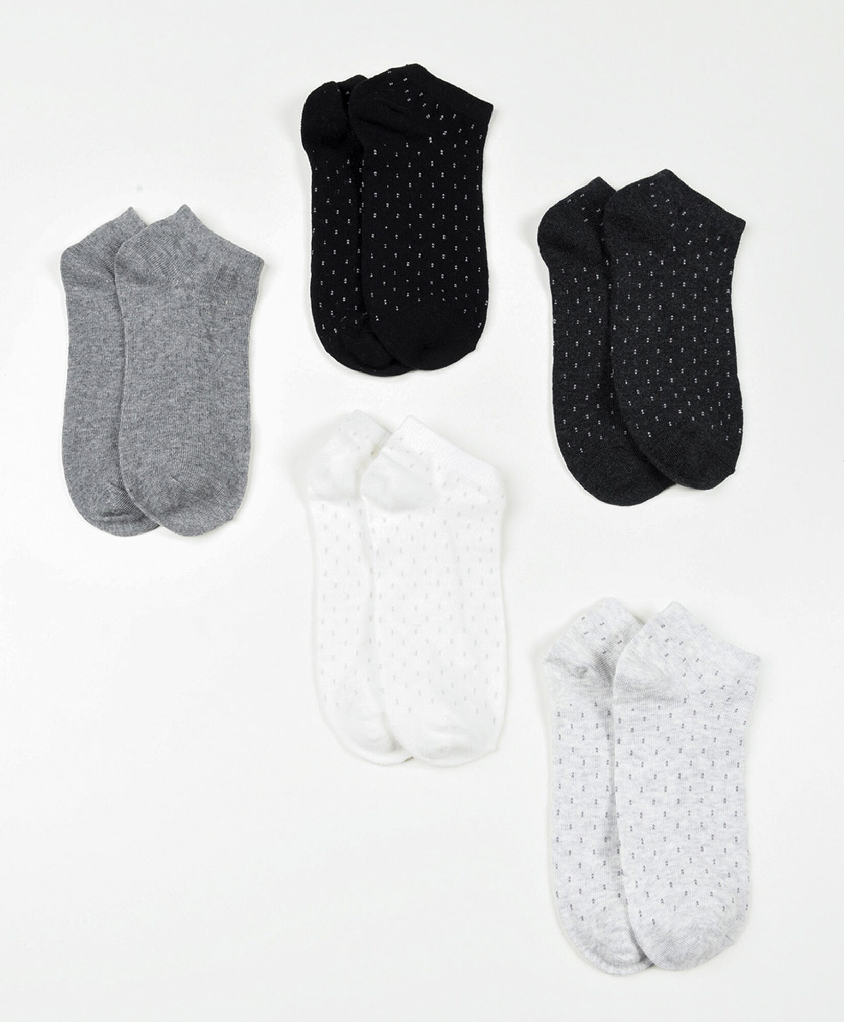 Pack 5 calcetines mujer puntitos Pack 5 calcetines mujer puntitos