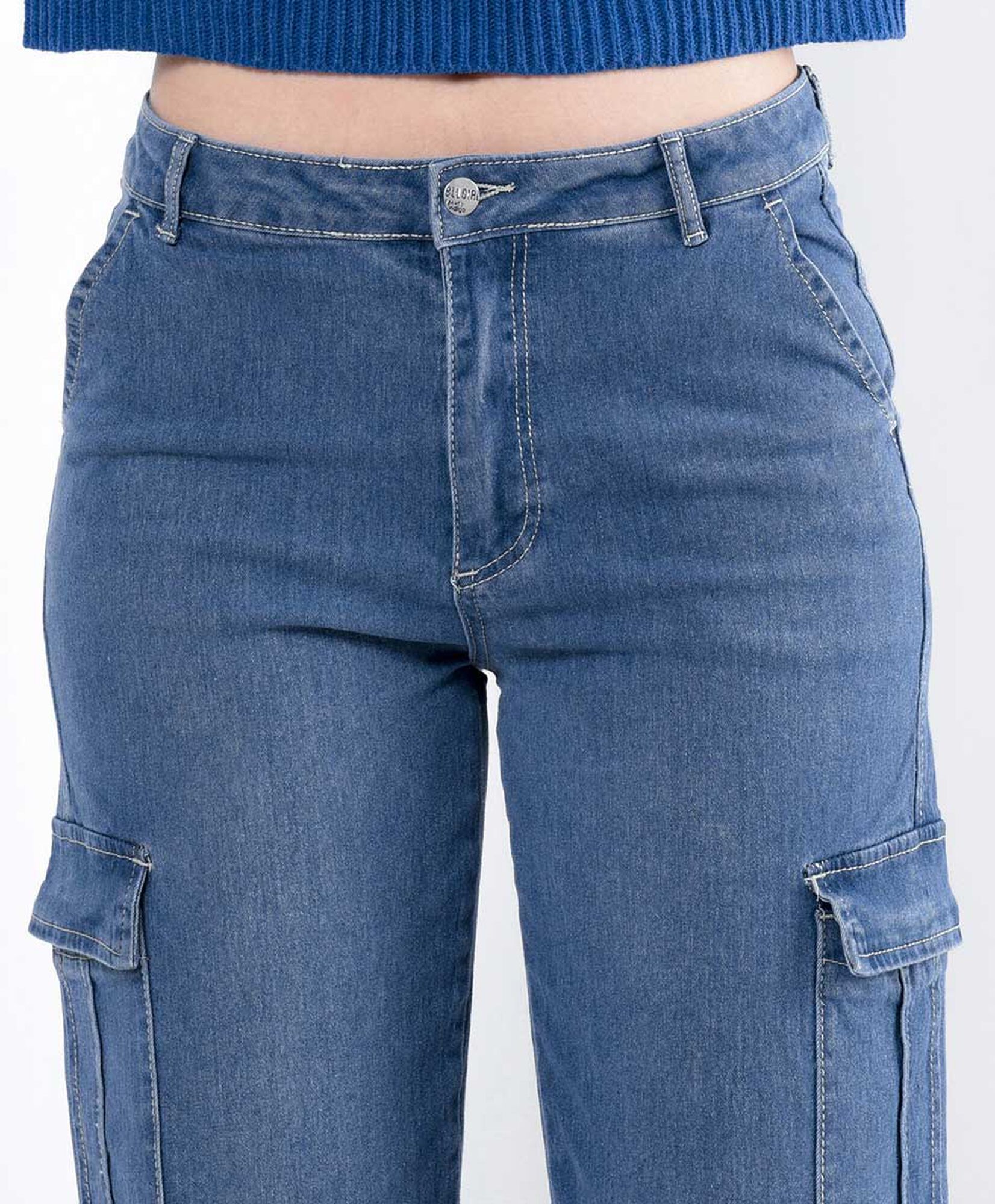 Jeans mujer cargo Jeans mujer cargo