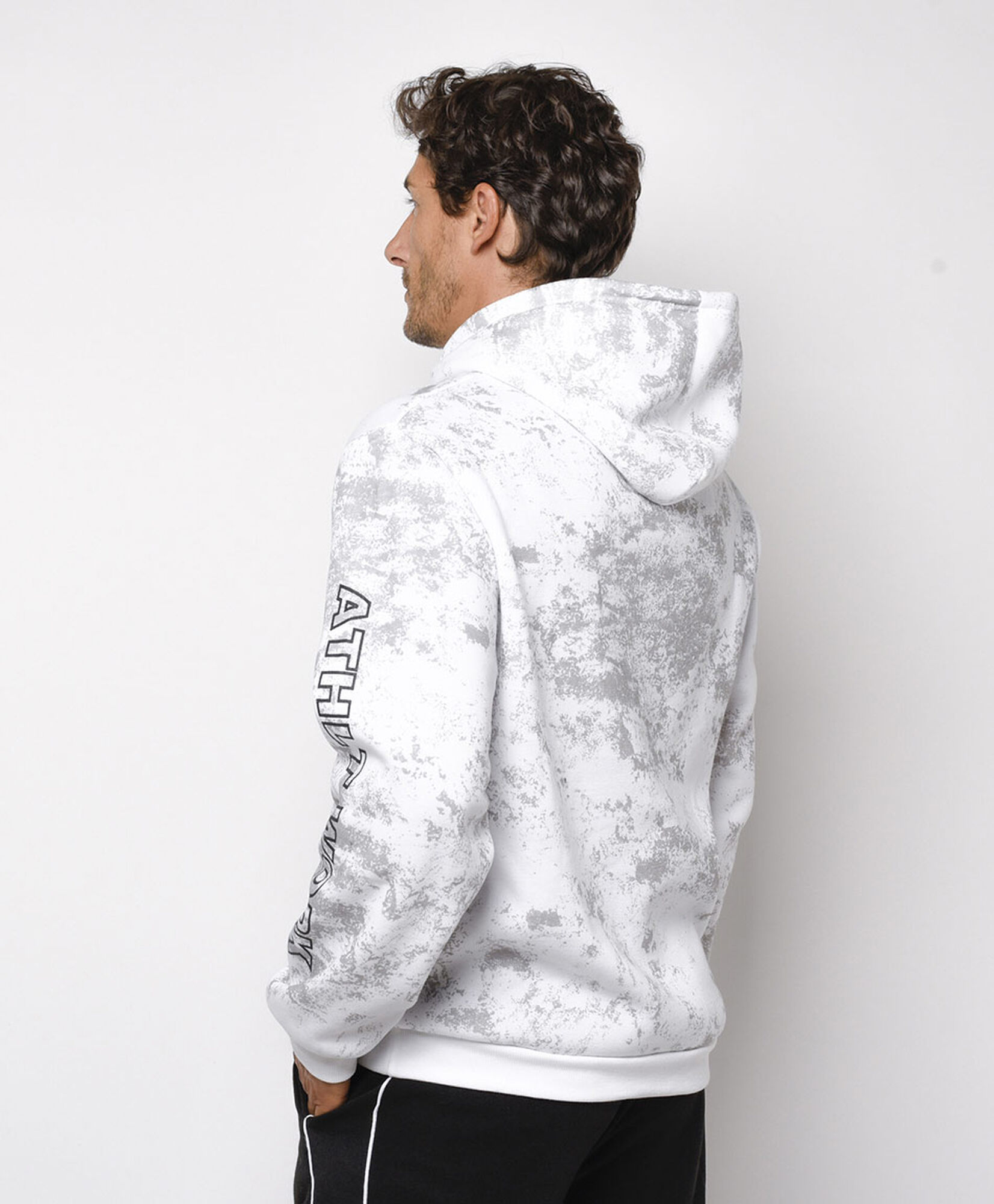 Polerón deportivo hombre estilo tie dye Polerón deportivo hombre estilo tie dye
