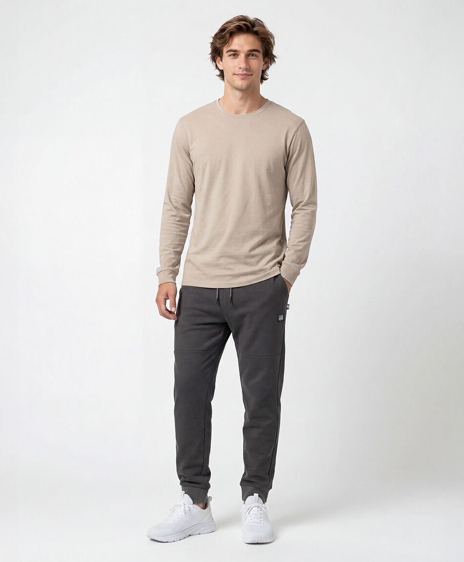 Pantal&oacute;n deportivo hombre basic grey