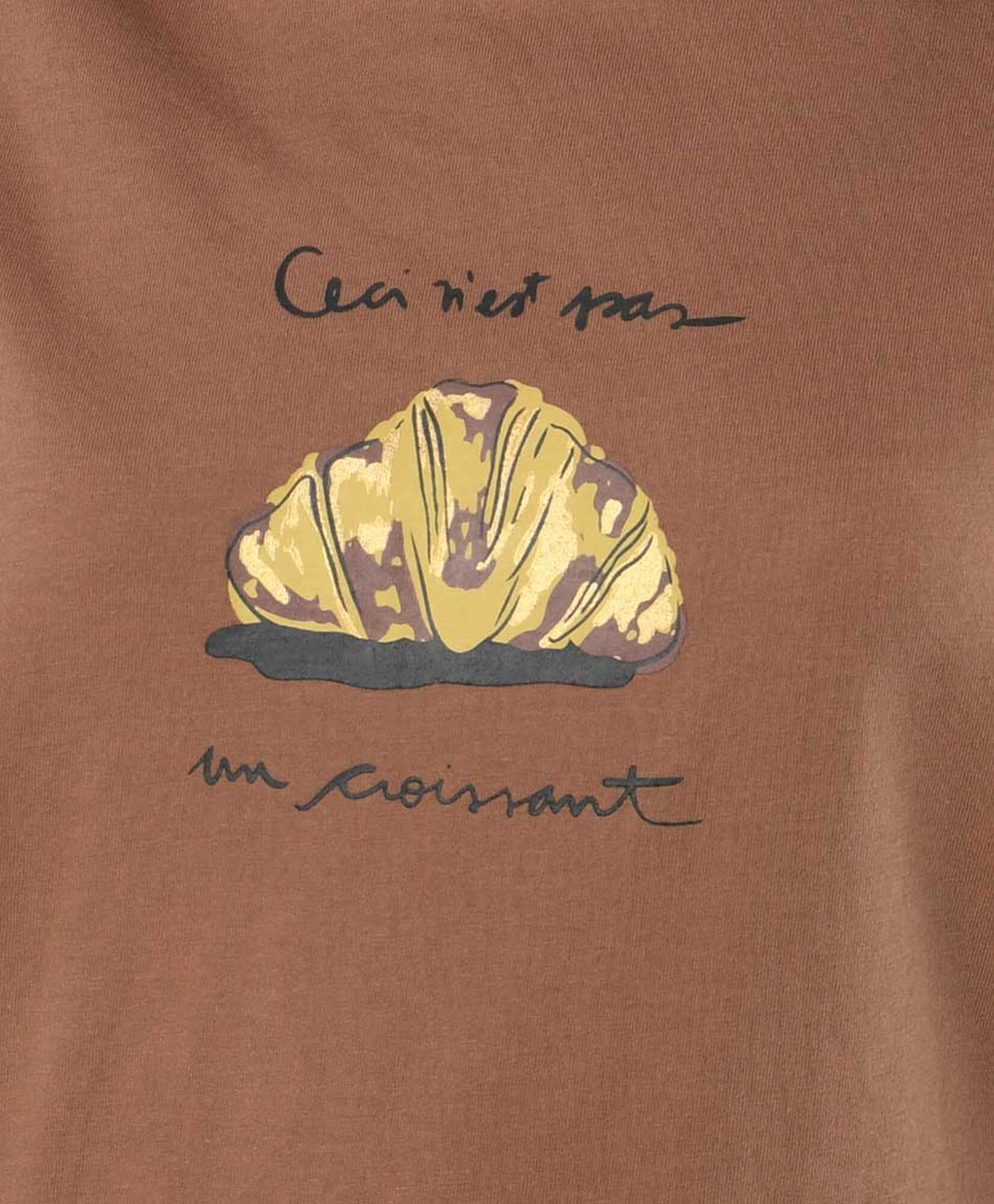 Polera mujer estampado croissant Polera mujer estampado croissant