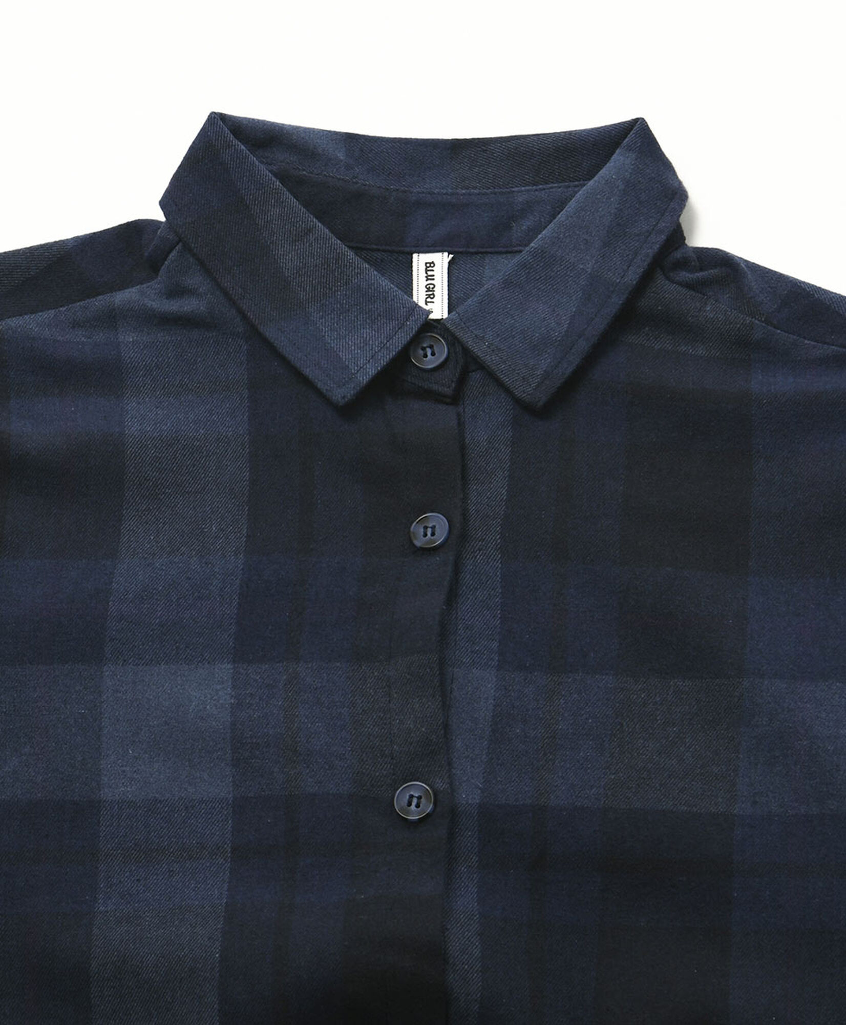 Blusa mujer escocesa azul Blusa mujer escocesa azul