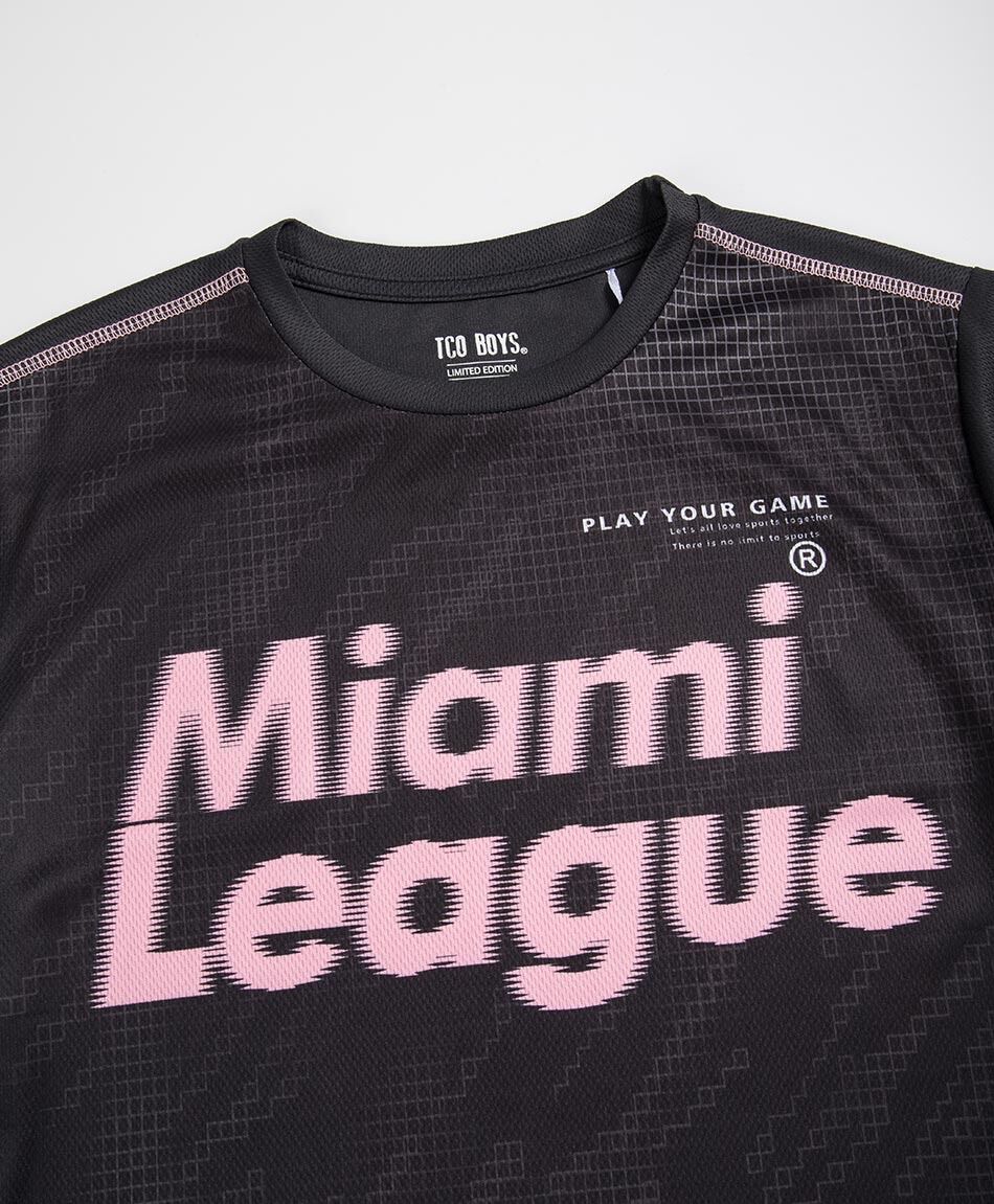 Polera ni&ntilde;o f&uacute;tbol miami league