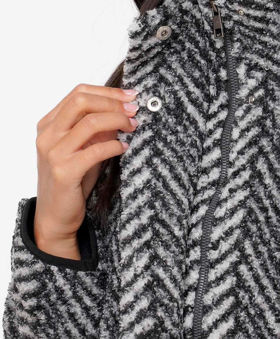Chaqueta mujer zigzag