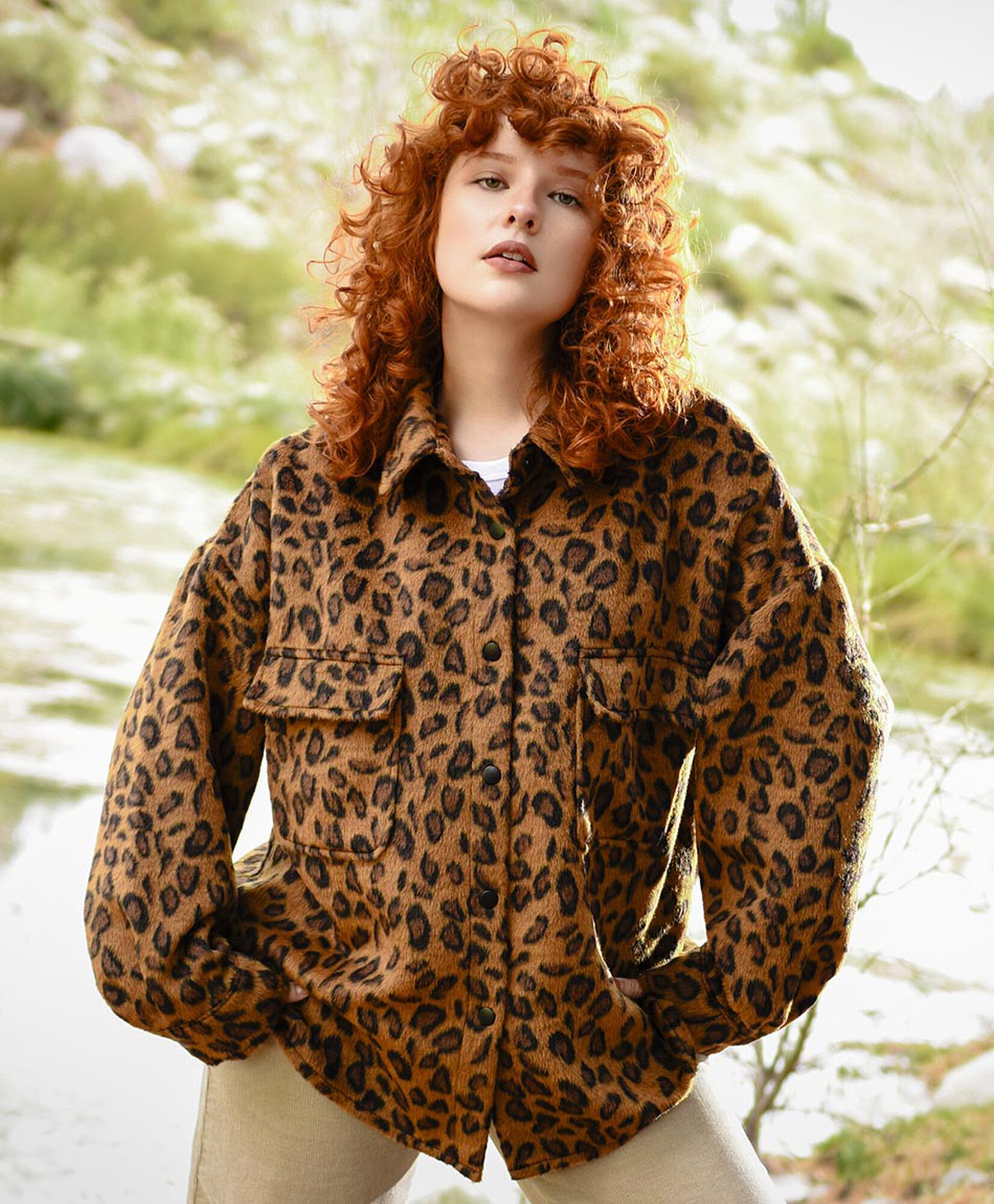 Chaqueta mujer estampado animal print Chaqueta mujer estampado animal print