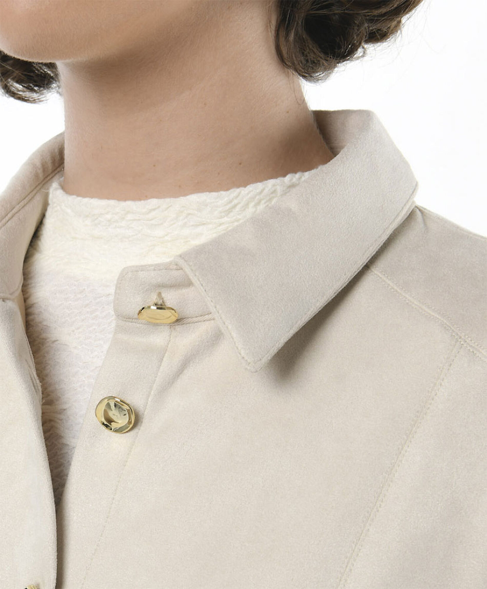 Chaqueta mujer gamuza lazo Chaqueta mujer gamuza lazo