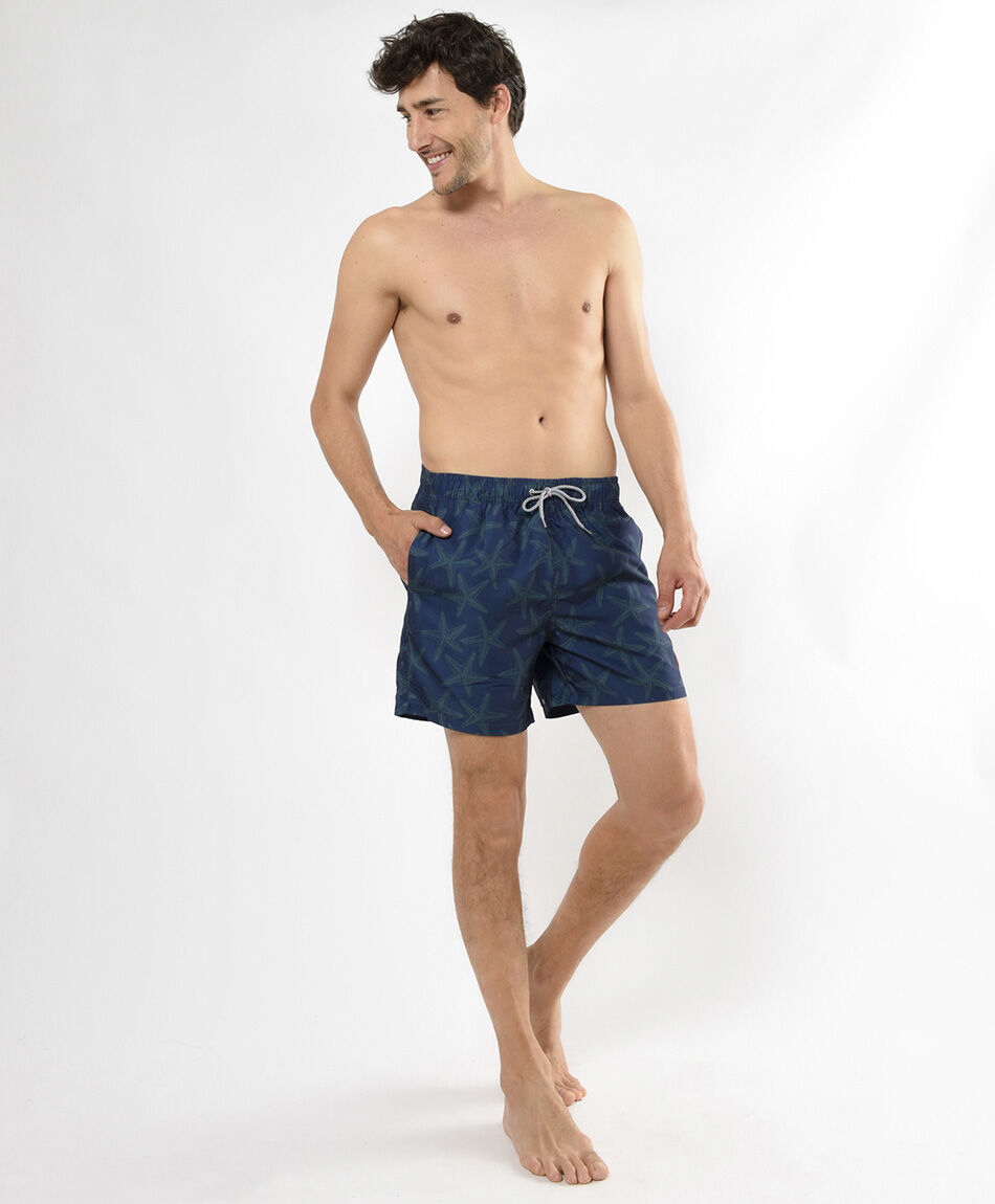 Traje de ba&ntilde;o hombre estrellas