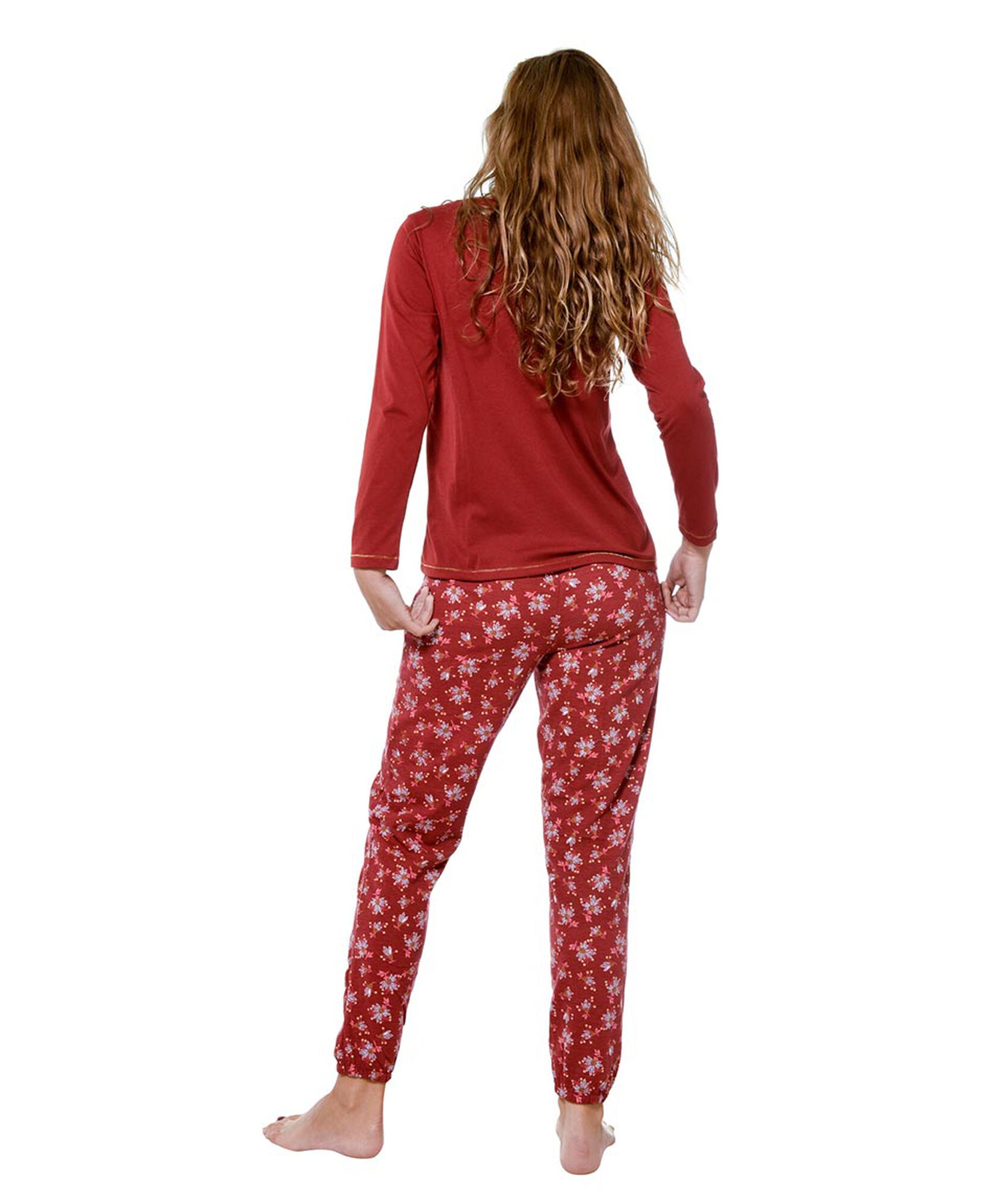 Pijama algodon rojo Pijama algodon rojo