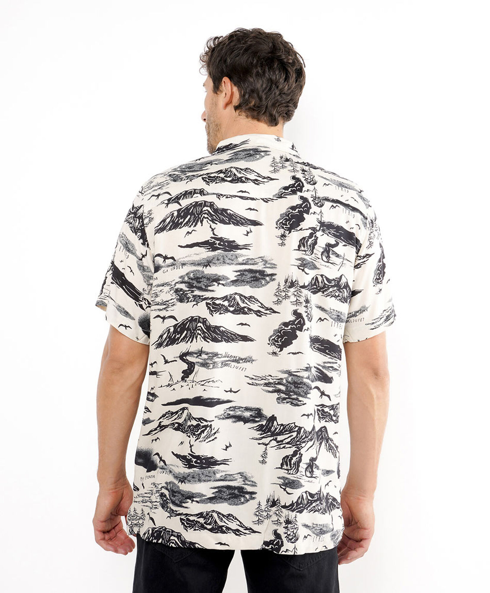 Camisa hombre diseño gaviotas Camisa hombre diseño gaviotas