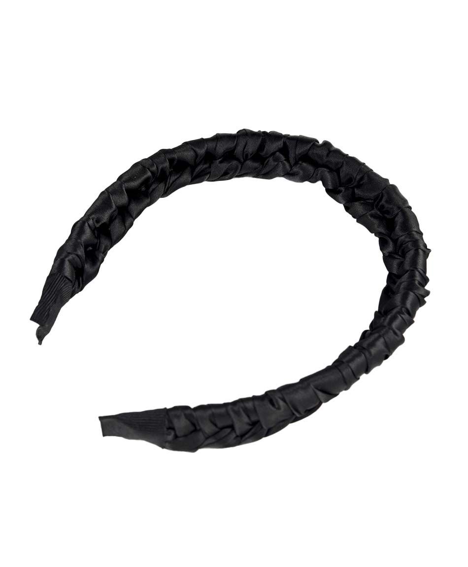 Cintillo mujer trenzado satinado 1 pieza