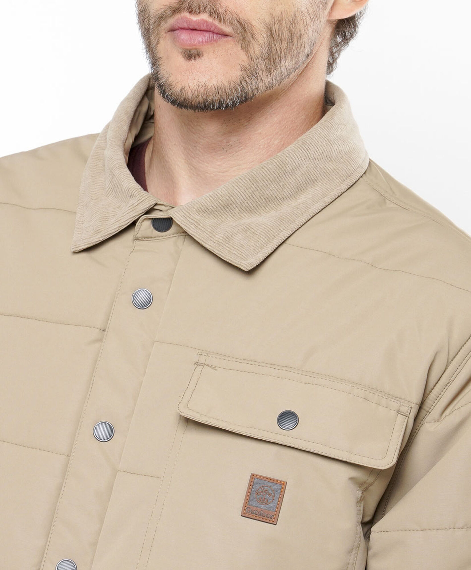 Chaqueta hombre beige Chaqueta hombre beige