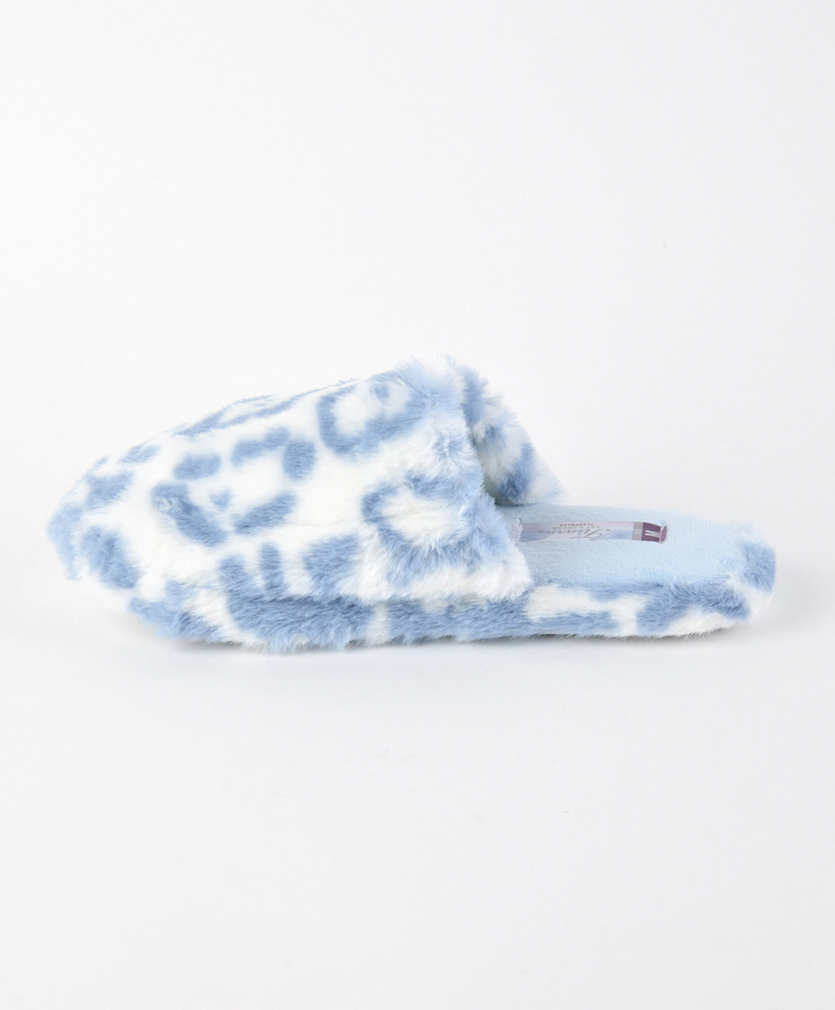 Pantufla mujer animal print azul Pantufla mujer animal print azul