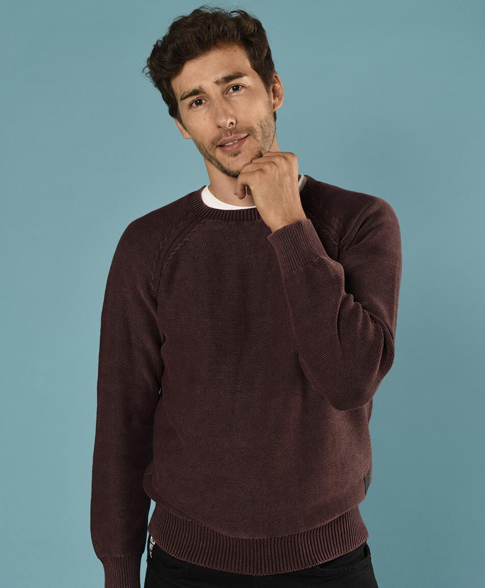 Sweater cuello redondo